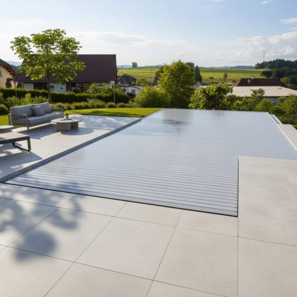 Unterflur Lamellenabdeckung Pool 6×3 PVC (3)