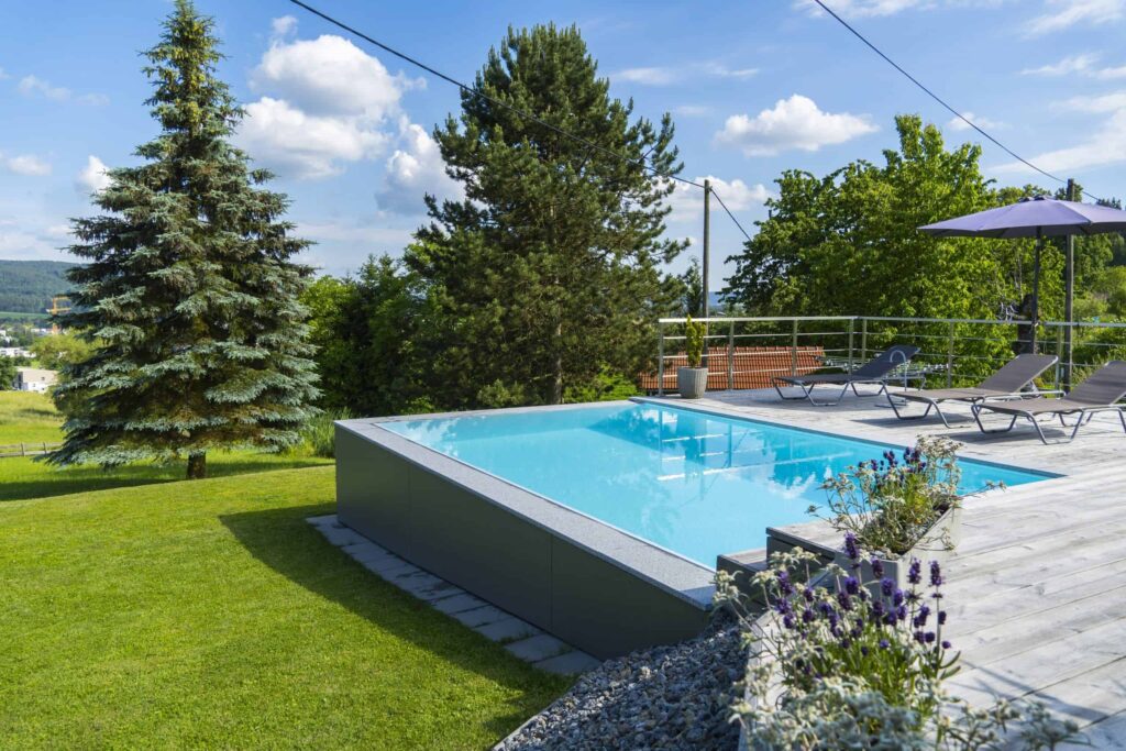 lamellenabdeckung pool integriert